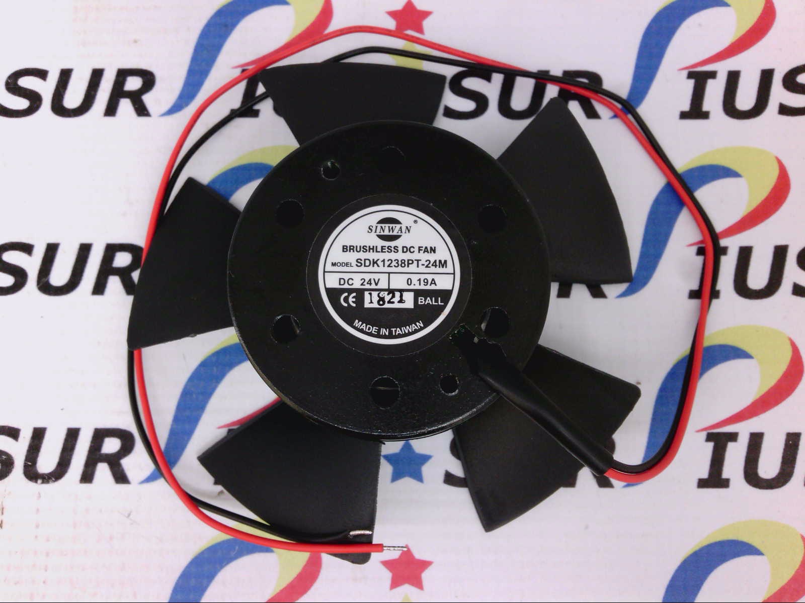 Sinwan SDK1238PT-24M SDK1238PT24M Brushless DC Fan 24V 0.19A