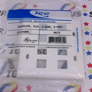 ICC IC107FD8WH Faceplate