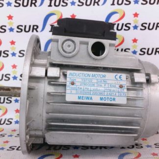 Meiwa Induction Motor 0.55Kw 3/4 HP YS7122 2780-3336 RPM 3PH 220-380V Ins F