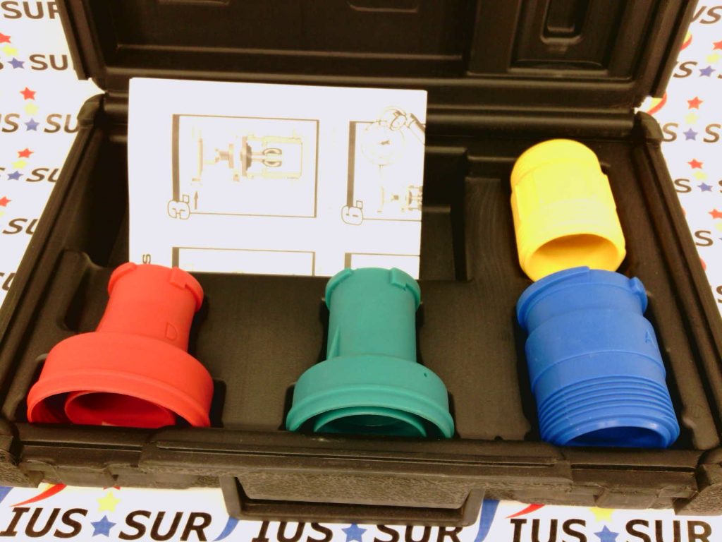 MATCO TOOLS CTK70870 COOLING SYSTEM CAP ADAPTER KIT SET IN CASE PRESSURE Surpius