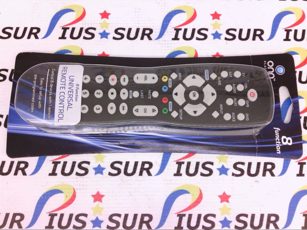 ONN 8 Function Universal Remote Control ONA13AV269 - Surpius