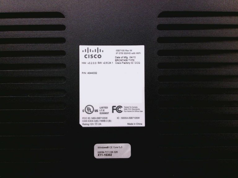 Cisco isb7031 iptv stb c hdd прошивки