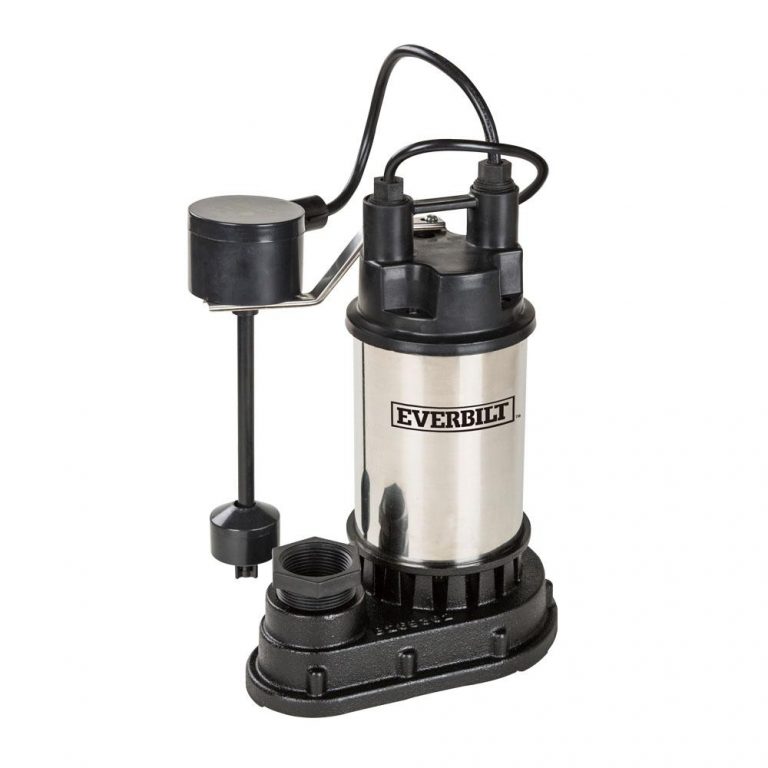 Everbilt 1/3 HP Stainless Steel Submersible Sump Pump SP03302VD Surpius
