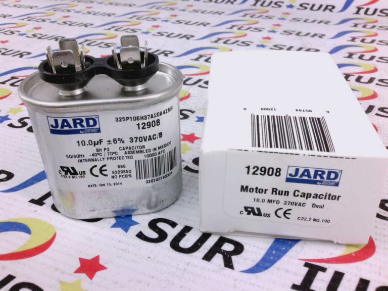 Jard Mars Oval Capacitor 10.0uF 370VAC/B 12908 325P106H37A20A4ZM9 - Surpius