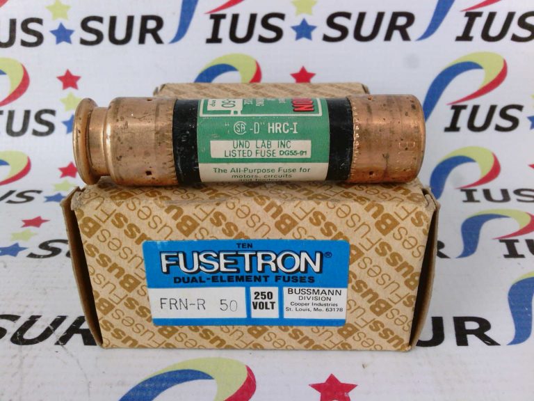 10 Pack Bussmann Fusetron Dual Element Time Delayed FRN-R-50 Amp 50A ...