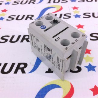 ALLEN BRADLEY AB 100-FA11 SER. B AUXILLARY CONTACT CONTACTOR CONTACT BLOCK