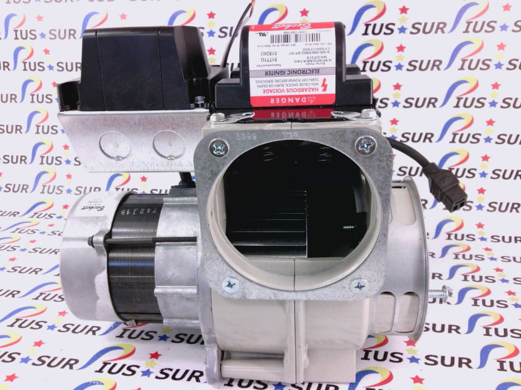 Beckett AFG Model B2007 Oil Burner Chasis With 7505B 1500U Genisys