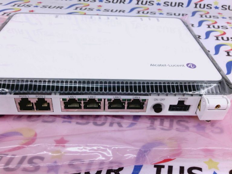 Alcatel Lucent 3FE51880AK I-240G-C Fiber Optic Modem Router Gateway