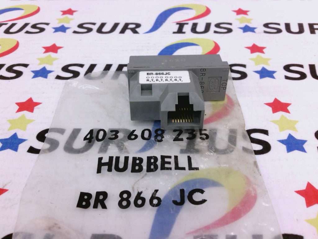 Hubble Rj45 HUBBELL BR866-JC 66M1-50 TO RJ45 ADAPTER SYSTIMAX T568B WIRING ...