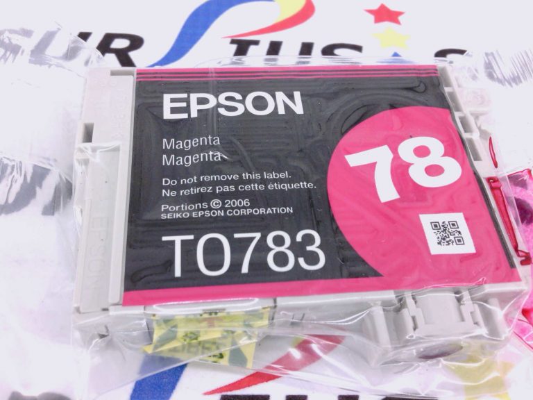 Epson 78 T0783 Magenta Ink Cartridge C13t078320 Genuine Oem Surpius 2579