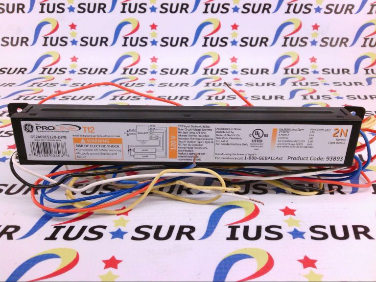 GE GE240RES120DIYB 120V Electronic Ballast 4ft 2Lamp T12 F40T12
