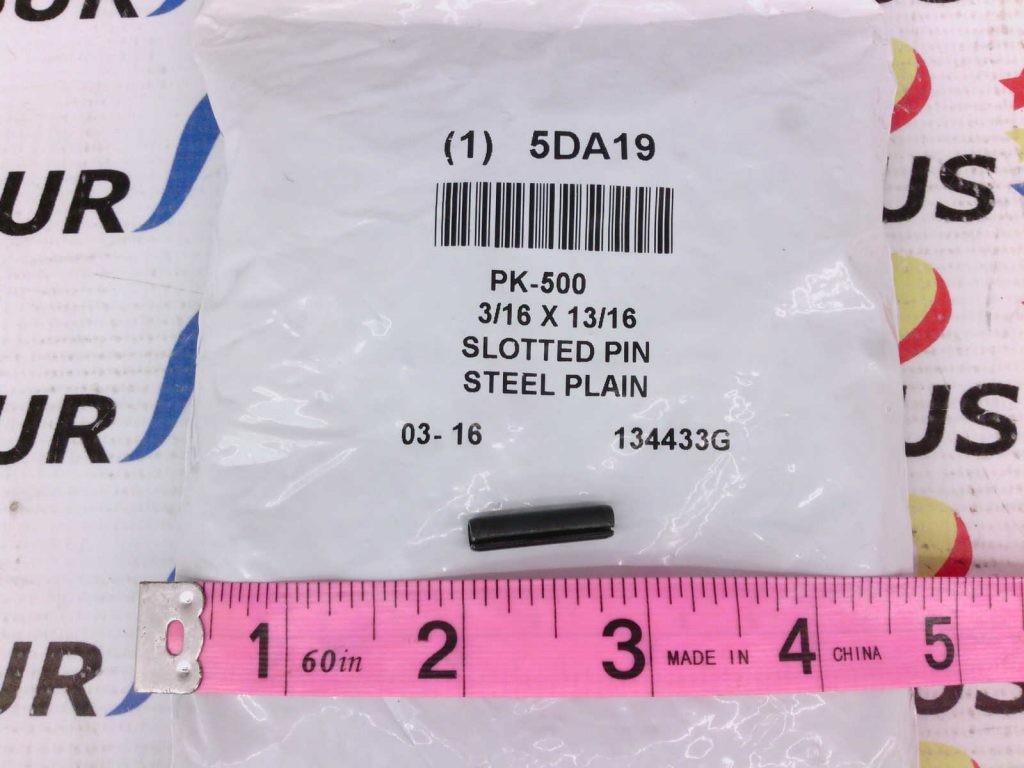 Driv-lok SLTP1870812BK Steel Slotted Spring Pin 3/16