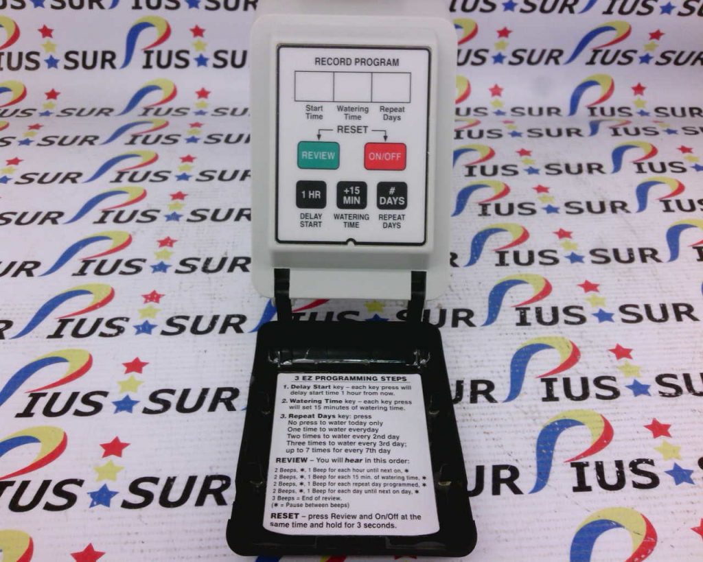 Gilmour Electronic Water Timer Model 9100 Surpius