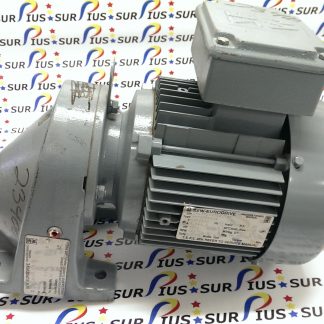 SEW EURODRIVE 1.5HP MOTOR RX61DT90S4 RX61 DT90S4 471RPM 3.61:1 3PH 230/460V