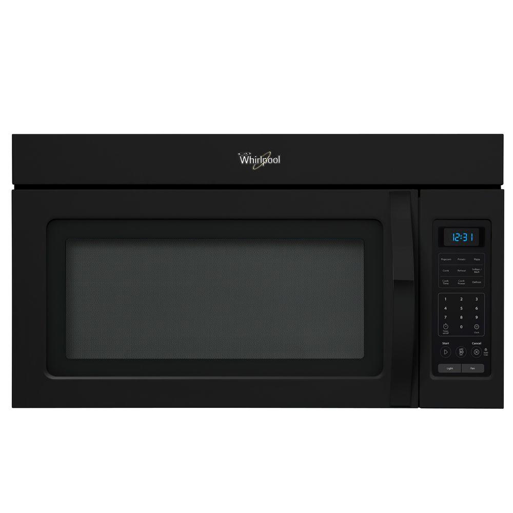 Whirlpool 1.7 cu. ft. Over the Range Microwave in Black WMH31017AB