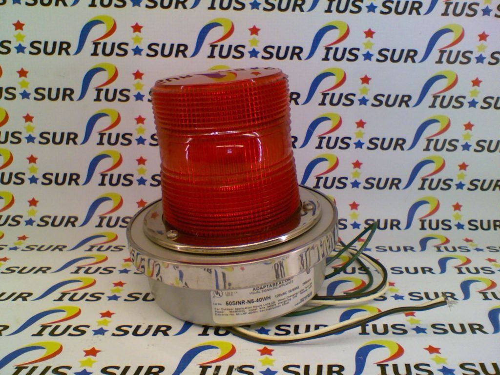 51R-N5-40W - Edwards Signaling Products - Torreta, Compatible con PLC, Rojo