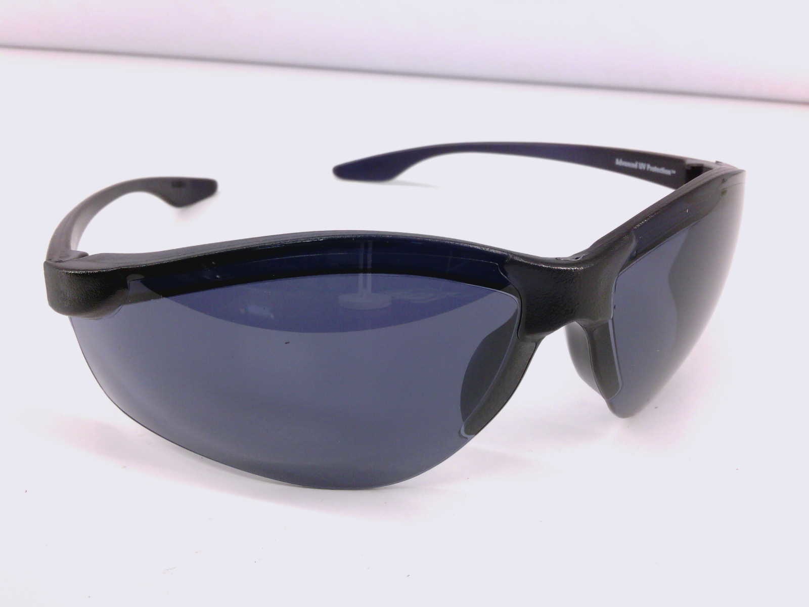 Awesome Vintage Sport Wrap Around Black Mens Sunglasses Guys Old