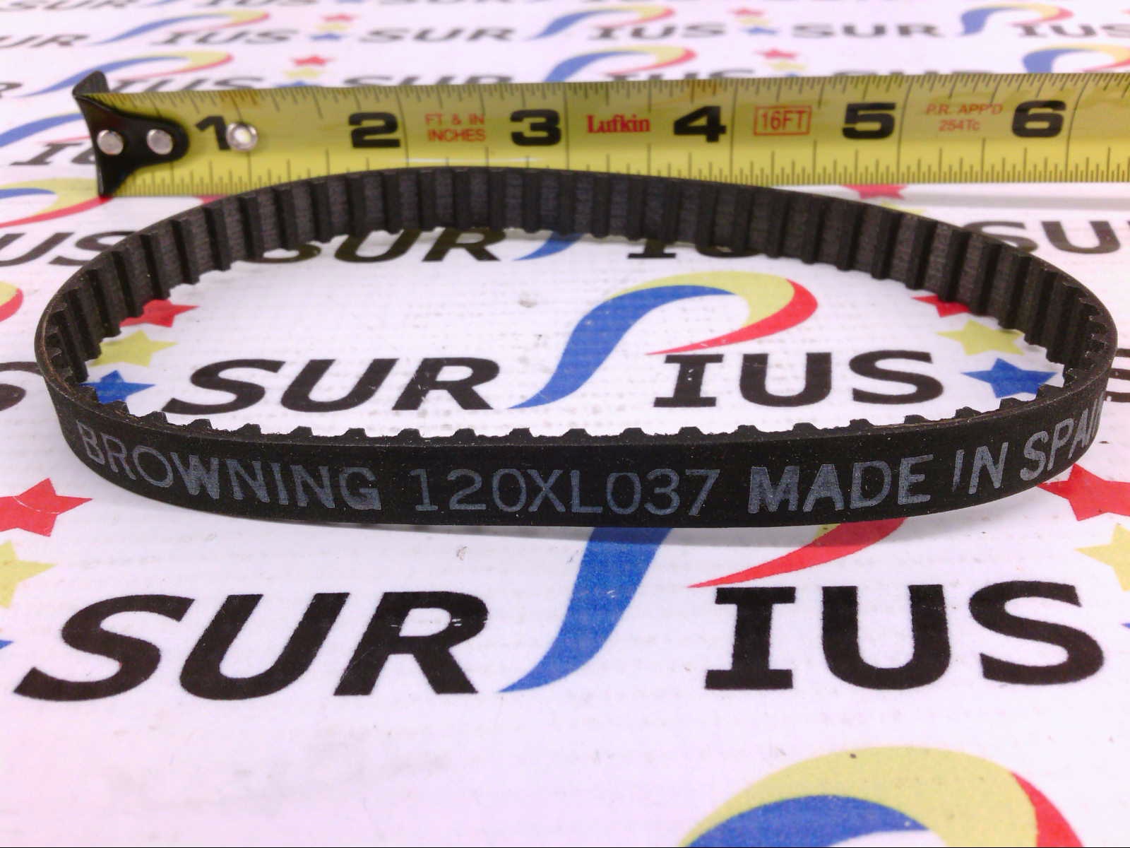 144XL037 Timing Belt – 72 Teeth Cogged Black Rubber – Polybelt.com