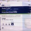 64 Covidien 1215 SureCare Super Protective Underwear Large (4 bags of 16)
