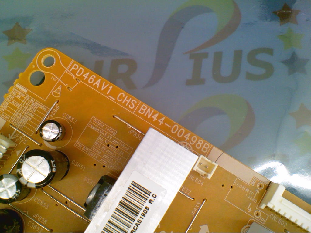thumbnail image 2 of TV Motherboard Replacement For Samsung BN44-00498B, BN44-00498D - Compatible With UE40EH5300W, UA46EH5300W Series 2 of 11