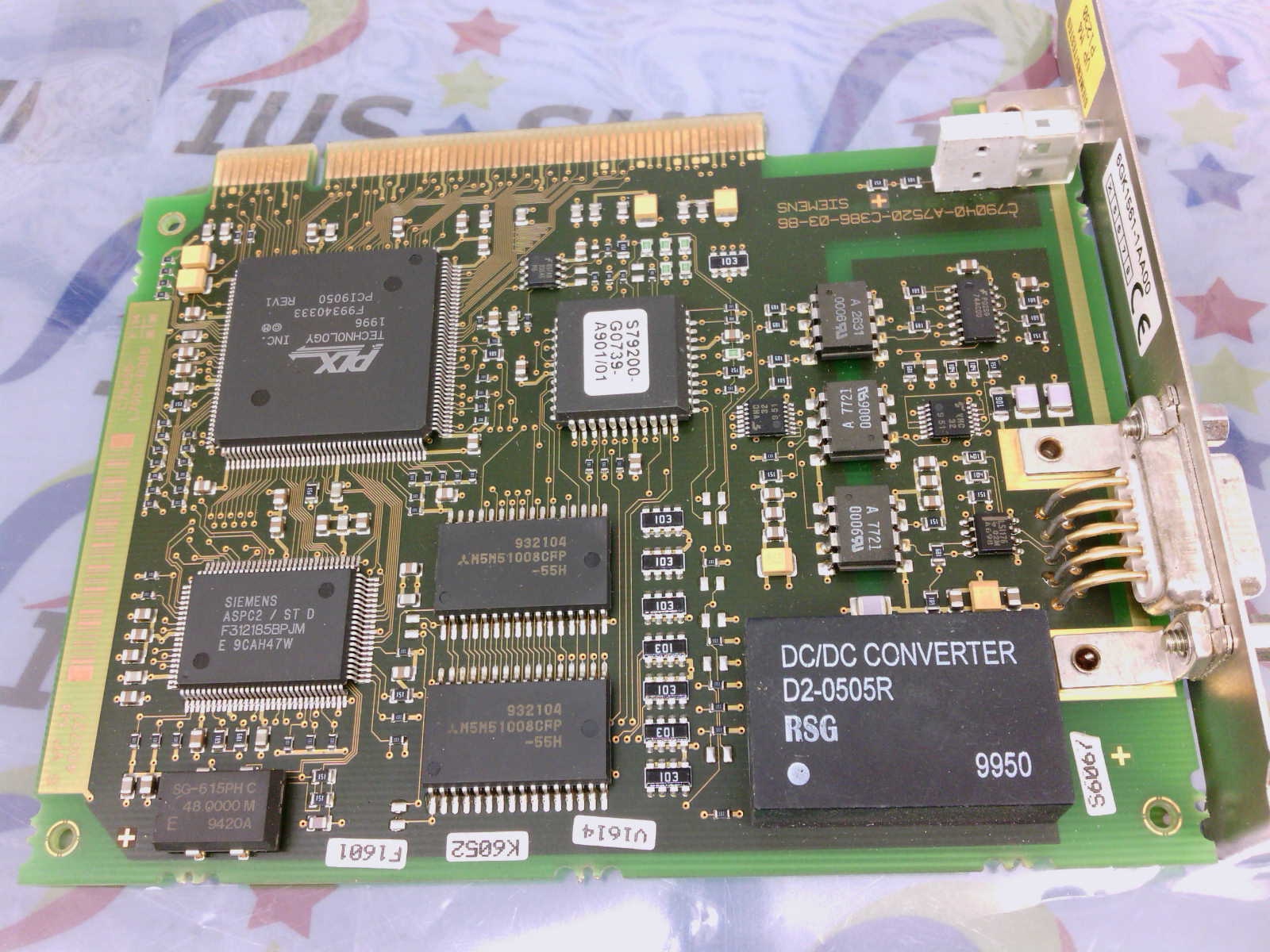 Communication Processor for Siemens Profibus/MPI PCI Card 6GK1561-1AA00 CP5611