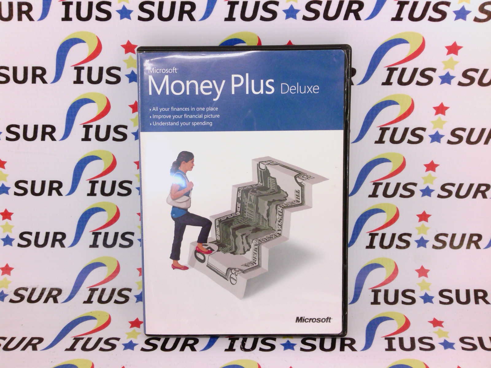 MICROSOFT MONEY PLUS DELUXE FINACIAL FINANCE TRACKING SOFTWARE - Surpius