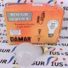 4 pack of Damar 350D Rough Service 100W 130V Frost A19 Premium Light Bulbs