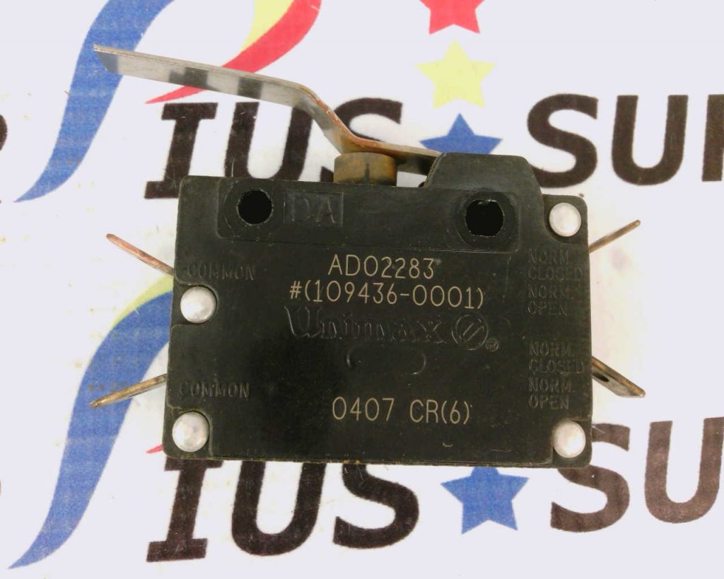 Unimax Safety Switch Button AD02283 NC NO Limit Lever 1094360001 15A
