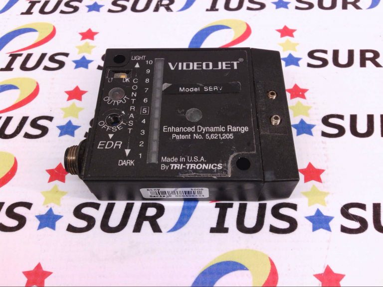 VideoJet BX 6400 PPES TriTronics Serv Detector Fiber Optic Product Sensor Smarteye Printpro ES
