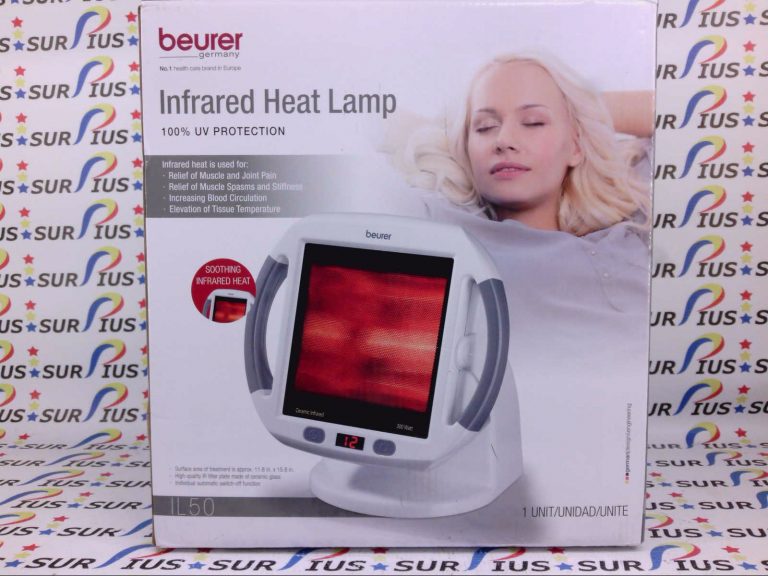 Beurer IL50 Infrared Heat Lamp for Muscle Pain, Cold Relief, Light