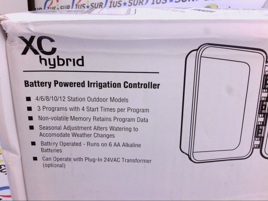 Hunter 6 Station XCHybrid Sprinkler System Controller XCH600 XCH600