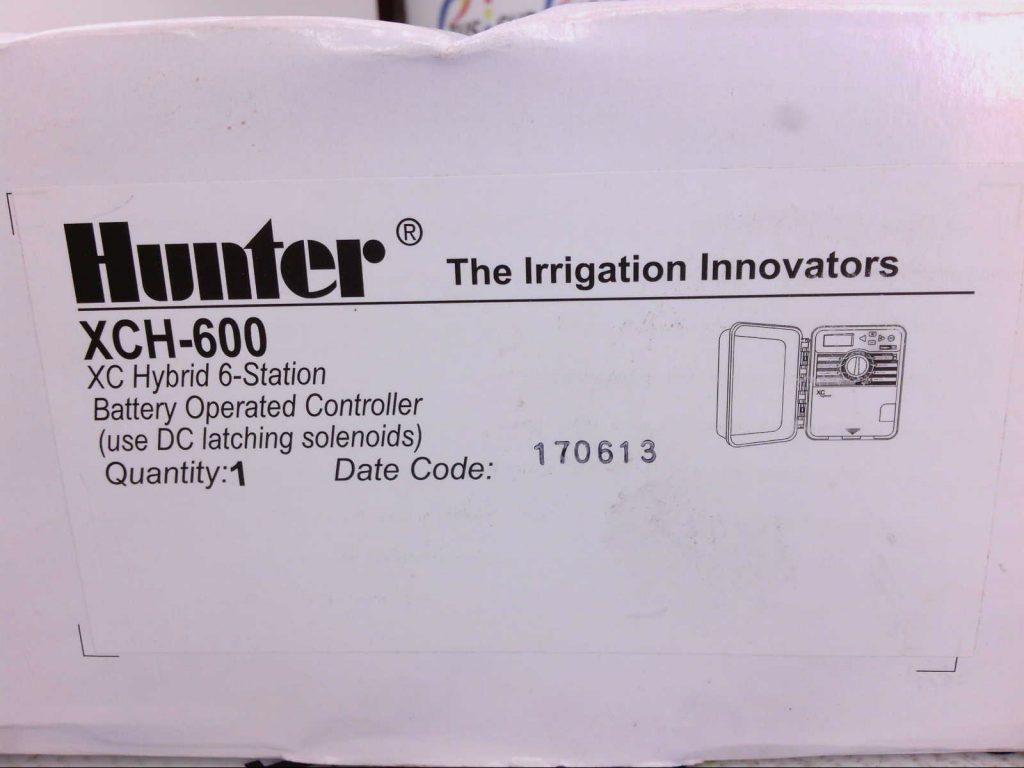 Hunter 6 Station XCHybrid Sprinkler System Controller XCH600 XCH600