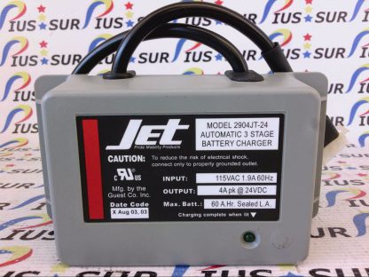 Jet Pride mobility 2904JT-24 2904JT24 24V DC Battery Charger ELECHG1018