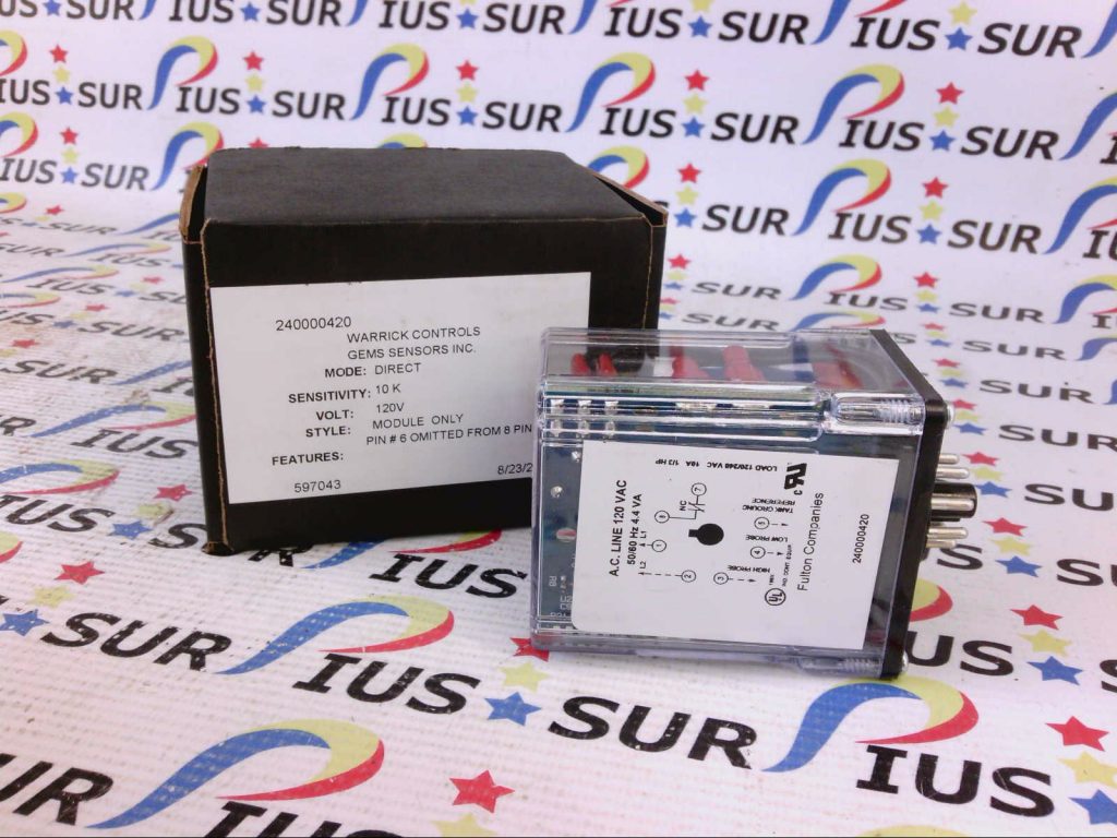 Fulton Boiler 240000421 Relay 240000421 Surpius