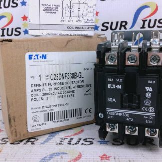 Eaton C25DNF330B-GL Definite Purpose Contactor D1C25DNF330B-GL