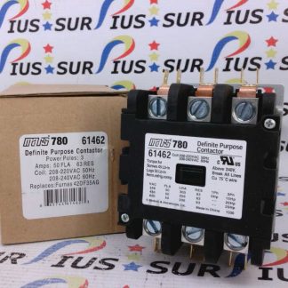 Mars 61462 Definite Purpose Contactor 3 Poles 50 FLA 208/240 VAC