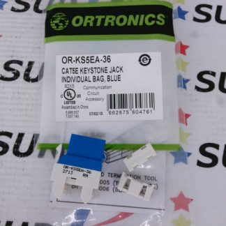 Ortronics OR-KS5EA-36 CAT5E Keystone Jack Blue