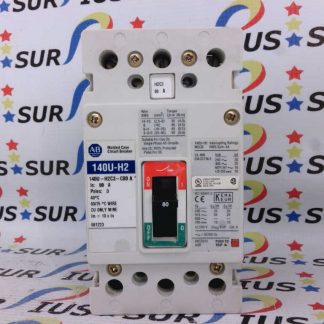 Allen Bradley 140U-H2C3-C80 A 140U-H2 3 Pole Circuit Breaker 80A