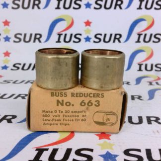 Bussmann Class H Fuse Reducer Clips 663 30A 600V 60A