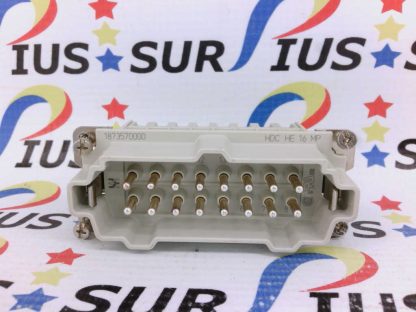WEIDMULLER Heavy Duty Male Connector HDC HE 16 MP 1873570000 500V 16A