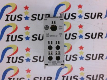 ALLEN BRADLEY 1492-PDE1C142 Ser. A 200A 600V Power Distribution Block