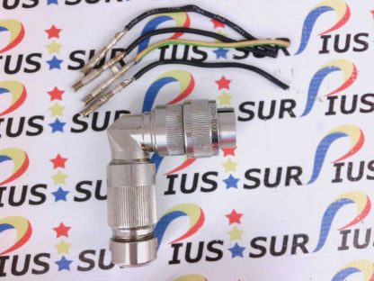 ITT Cannon X63L-0001-0203/1810 FEMALE ELBOW CONNECTOR SOLDER TYPE 4POS
