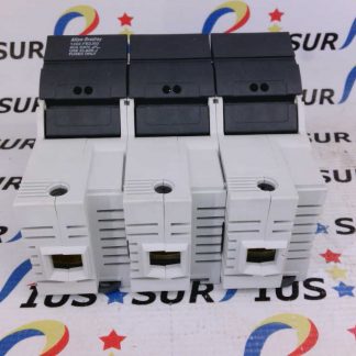 ALLEN BRADLEY 1492-FB3J60 60A 600V 3 Pole Class J Fuse Holder