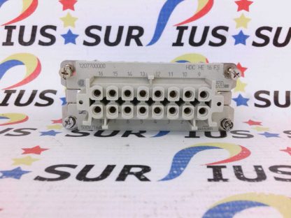 WEIDMULLER 1207700000 HDC HE 16 FS 500V 16A