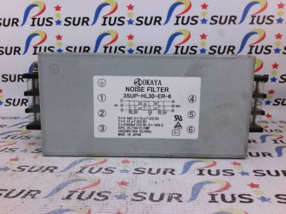Okaya 3SUP-HL30-ER-6 3AC 500V 30A 50/60Hz Noise Filter