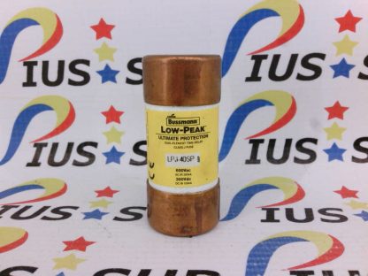 BUSSMANN LPJ-40SP 600Vac Low-Peak Dual Element Time Delay Class J Fuse