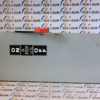 GE TH3362 Fusible 60A Heavy Duty Safety Switch 3 Pole 3 Wire Indoor