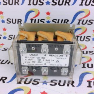 FANUC A81L-0001-0083#3C Reactor AC 240V 24A 0.15mH T12110047 T0K0083#3C