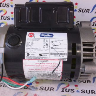 LynRus Motor-3/4HP-003 K55ZZPVA-1699 1 Phase 3/4HP 1625RPM 115V