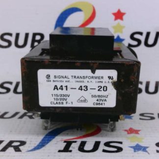 Signal Transformer A41-43-20 Class F-1 A414320 Power Transformer